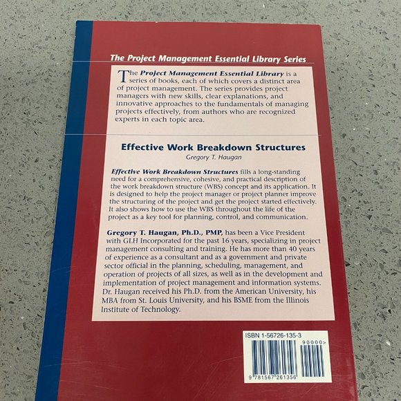 Effective Work Breakdown Structures, Project Management Essential Library - Picture 2 of 3